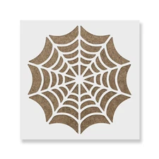Spider Web Stencil - Durable & Reusable Mylar Stencils