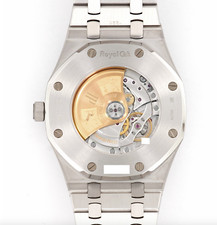 FACTORY 10 KN! AUDEMARS PIGUET, ROYAL OAK RAINBOW GOLD AND DIAMOND BEZEL WATCH 14