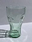 Coca Cola Vintage Coke 6" Glass Light Green Excellent Condition