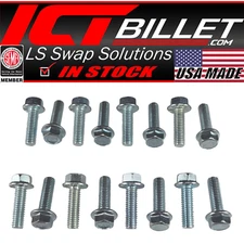 BBC Intake Manifold Bolt Kit Big Block Chevy Set of 16 pc Bolts 551664
