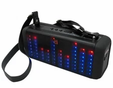 MR DJ SOUL Double 4" Portable Power Active Bluetooth Rechargeable LED Light