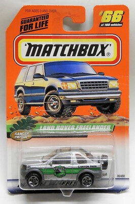 Matchbox 1999 Ranger Patrol Series 14 LAND ROVER FREELANDER #66