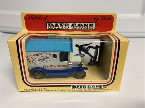 Van Consegna Vintage Lledo Modelli di Giorni Gone Wonder Bread Ford Modello T - Foto 6 di 6