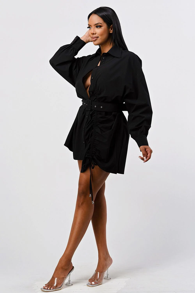 black mini dress pick up Kirby Black Mini Dress - 6 main image 0