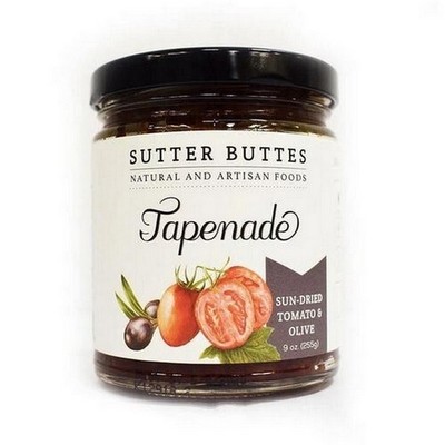 Sun Dried Tomato And Olive Tapenade 9 Oz By Sutter Buttes