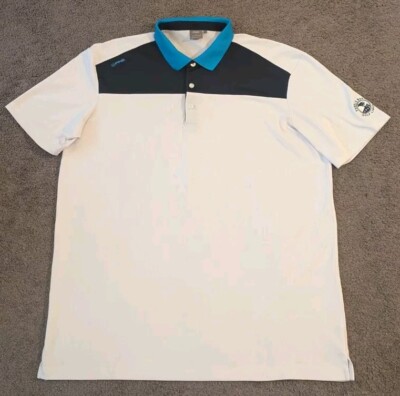 Men's Pebble Beach Sensor Cool Pebble Beach Golf Links Polo Shirt XL