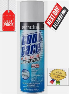 Andis Cool Care Plus Spray für Haarschneidemaschinen - 5 in 1 Formel Multipack