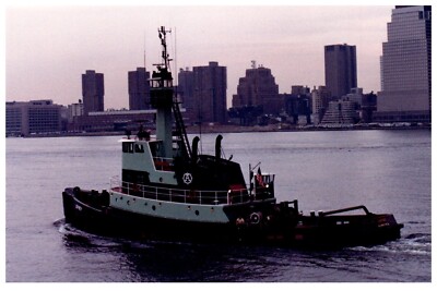 Osprey (1982) Tugboat Tug Boat VTG Photo 4x6'' c 1980's New York IMO 8109773