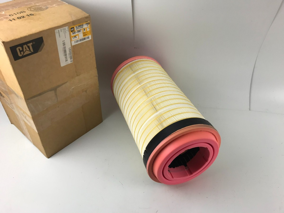 GENUINE OEM Caterpillar CAT 520-6407 ENGINE AIR FILTER Ref 528-722