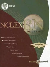 Nclex-Rn(r) Review Manual with Studyware CD-ROM [With CDROM] by Hesi