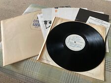 THE WHO LIVE AT LIVE UK TRACK UK 1972 2nd Press COMPLETE 12 INSERTS Near MINT