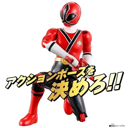 DX ROBO UNIVERSE SINKENOH Megazord Y Shinkenred Figura De 6 Pulgadas Bandai - Imagen 14 de 14