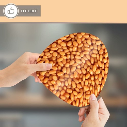 Round Mouse Mat - Baked Beans Food Breakfast Cafe #44208 - Afbeelding 8 van 8