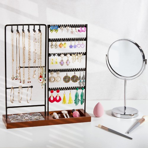 Jewelry Holder Organizer Stand Tree for Earring Necklace Ring Bracelets Displ... - Picture 6 of 7