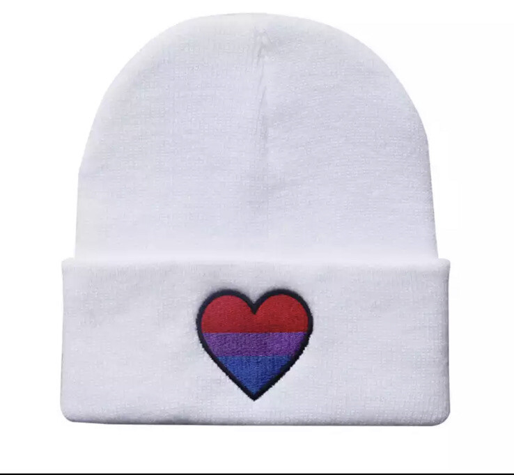 Bi, Bisexuelle, Gay Pride Regenbogen Mütze, Parade Lgbt. Hat, Gestrickte