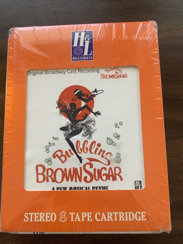 Bubbling Brown Sugar 8 Track Tape Cartridge Original Broadway Cast SEALED