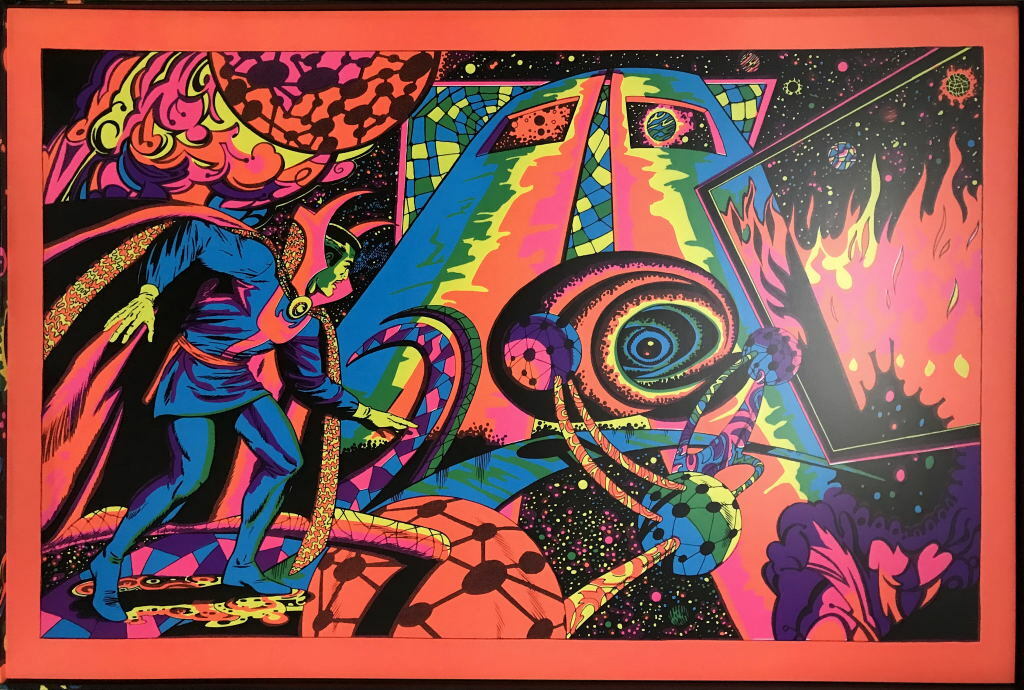 DOCTOR DR. STRANGE THIRD EYE BLACK LIGHT POSTER Marvel 20x30 | eBay