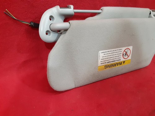 2000 2001 2002 2003 2004 2005 Mercury Sable Light Grey PASSENGER Sun Visor - Picture 7 of 8