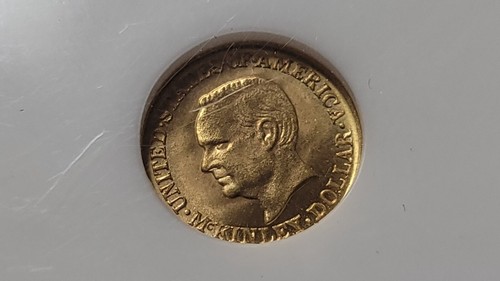 1916 Mckinley Commemorative Gold Dollar $1 NGC MS 65 - Picture 6 of 9