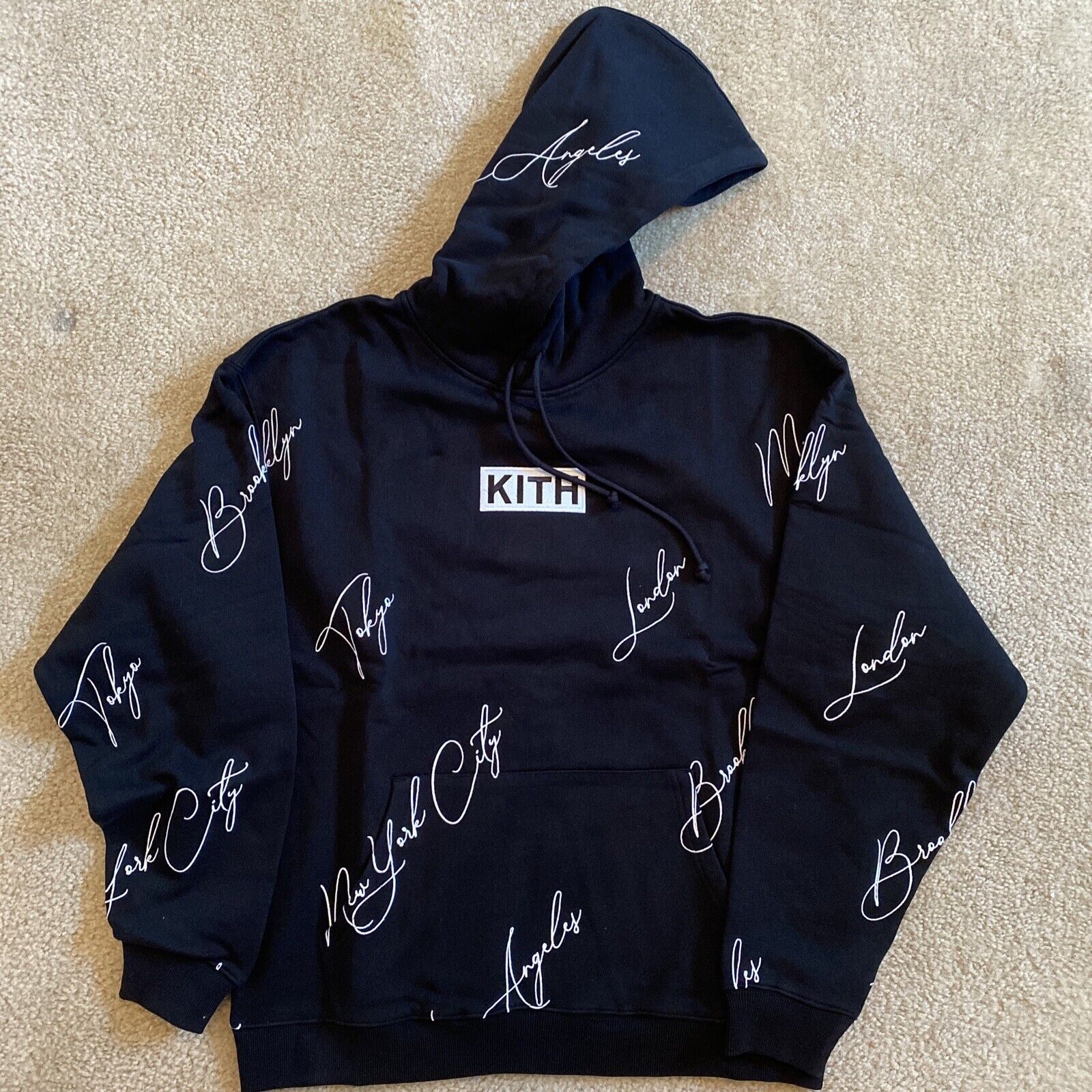 大特価得価 Supreme - KITH City Script Hoodie Brack L の通販 by ...