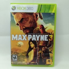 Max Payne 3 (Microsoft Xbox 360, 2012) CIB
