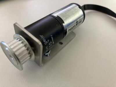 Maxon DC Motor A-MAX 6W 48V + Gear 84:1 + Encoder with Pulley T2,5