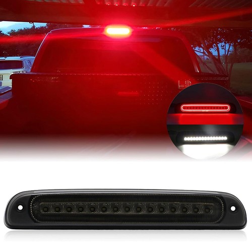 Para Ford Ranger 1993-11 Negro Ahumado LED 3RD Tercera Luz de Freno Lámpara de Carga Sellada - Imagen 2 de 12