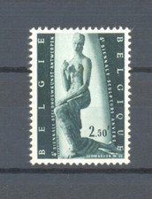 BELGIUM 2001 MOURNING STAMP MNH** 3045