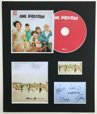 ONE DIRECTION - Signed Autographed - UP ALL NIGHT - Album Display