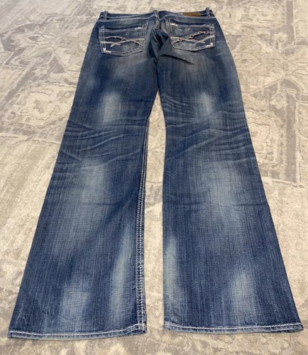 BKE Jeans Jake Straight Leg Jeans Red 