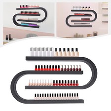 Wall Mounted Nail Polish Shelf Stand Display Rack Holder Varnish Nail Salon Shop