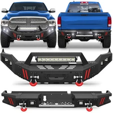 Front or Rear Bumper w/ Winch&Lights For 2013-2018 Ram 1500 & Classic 2019-2023
