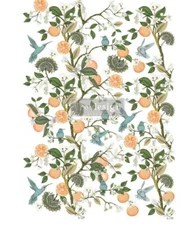 NEW! Orange Grove - Redesign With Prima Decor Transfer Rub On Furniture Decal