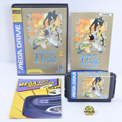 Mega Drive THE STORY OF THOR GOOD Sega 1274 md