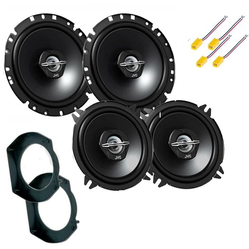 Kit 4 casse altoparlanti anteriori e posteriori JVC Fiat Multipla