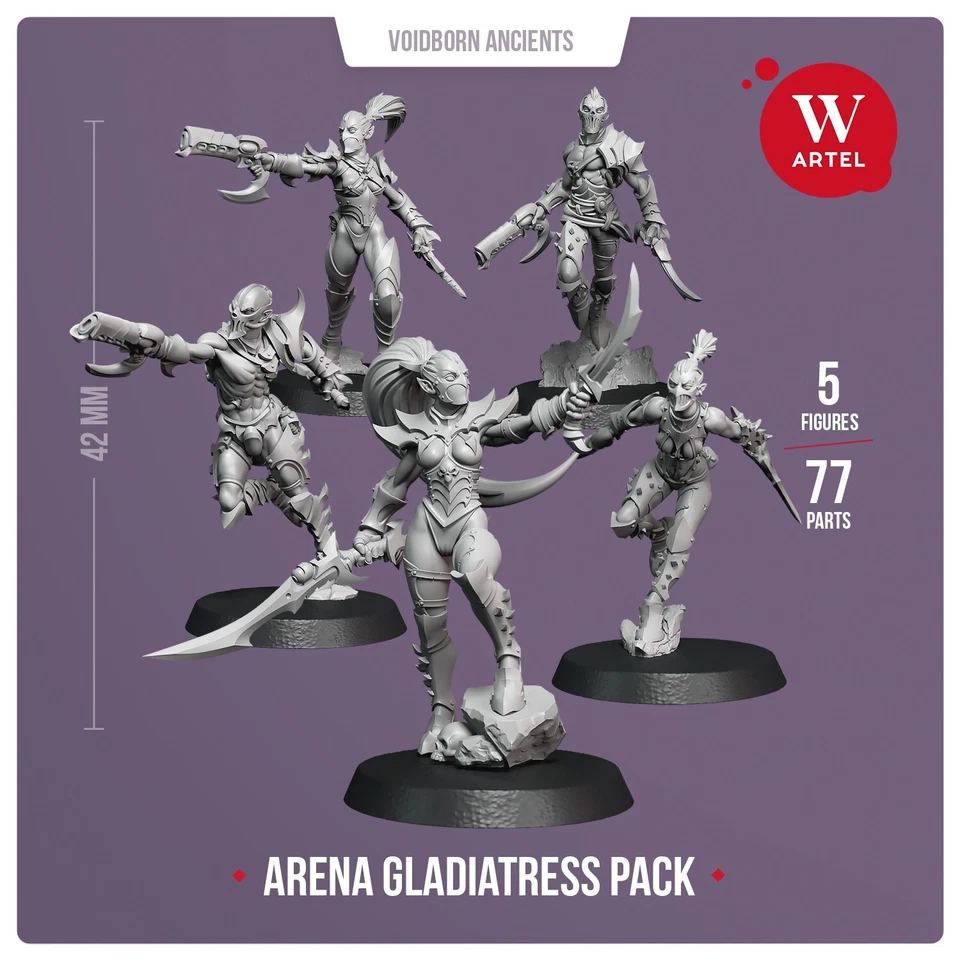 Arena Gore Festival Bundle Artel W Drukhari Wyches Lelith Hesperax Kabalite - Image 3 of 4