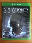Dishonored Definitive Edtion (Microsoft Xbox One, 2015) CIB Complete