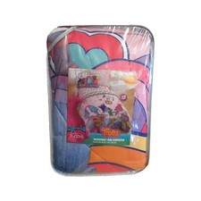 Trolls Twin Microfiber Comforter DreamWorks World Tour New