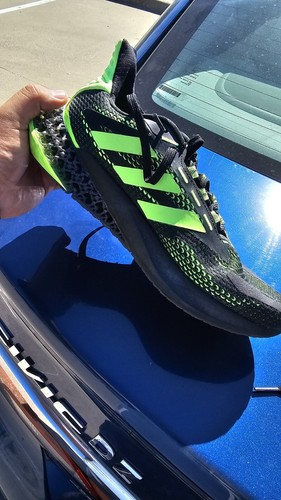 Size 8.5 - adidas 4DFWD Pulse Black Signal Green , very good condition ! - Picture 7 of 11