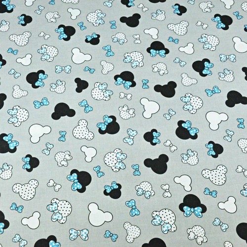 Premium 100% Cotton Fabric for Nursery Unicorn, Stars & More Patterns, 10m or 15 - Picture 74 of 304