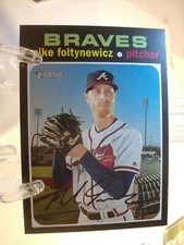 2020 Topps Heritage #91 - Mike Foltynewicz - Atlanta Braves  (3670)