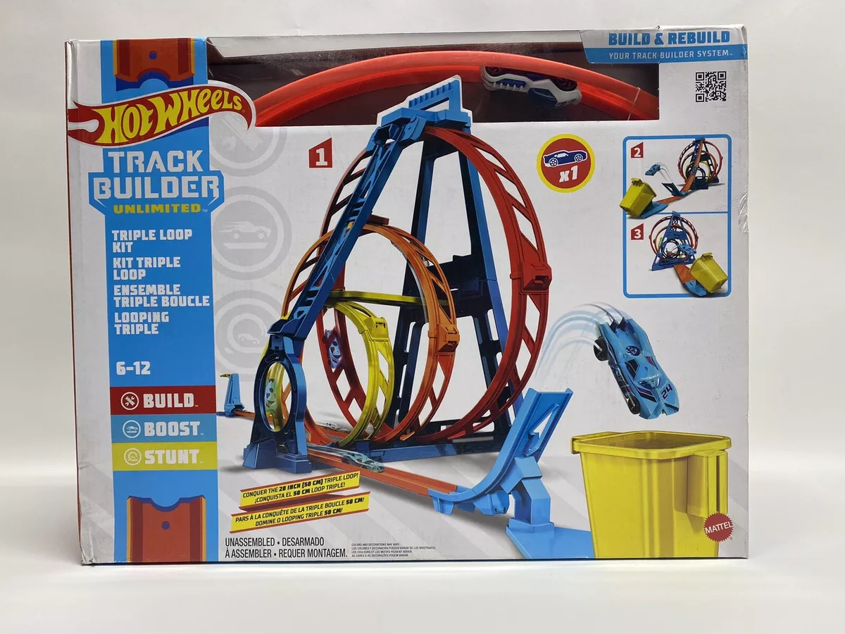 Hot Wheels - Track Builder Unlimited Triple Loop Kit – The