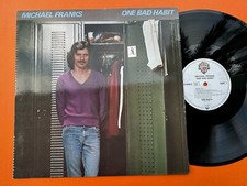 Michael Franks One Bad Habit LP 1980 Vinyl, Smooth Jazz, Jazz Funk. Original
