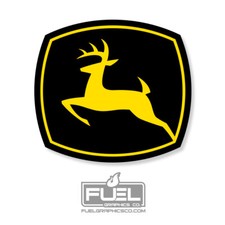 JD5709 for Air Drill, Backhoe, Ztrak Mower or Front Loader Premium Vinyl Decal