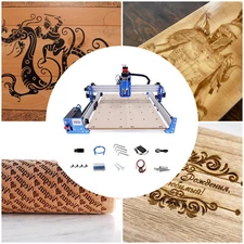 3-Axis 4040 Wood Carving Milling CNC Router Engraver Engraving Cutting Machine!