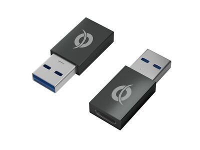 Conceptronic DONN10G Donn Usb-A To Usb-C Adapter 2-Pack ~E~