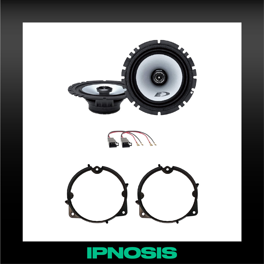 Kit 2 casse ALPINE Opel Astra, Corsa,Combo (vedi descr.) + 2 Supporti Posteriori