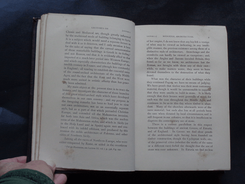 LECTURES ON THE RISE & DEVELOPMENT OF MEDIAEVAL ARCHITECTURE by G. Scott 1879. - Picture 10 of 12