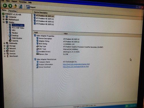 Sapphire ATi Radeon HD 3870 X2 Dual GPU Retro PCI-Ex Video Card *Tested OK* - Photo 12/12