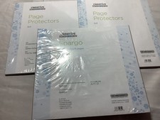 CREATIVE MEMORIES 8x8 LOT-Set Spargo Pages  2 Sets Page Protectors, NIP